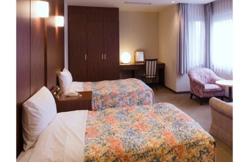 Nishikyo House | Westernstyle room large twin | Hot spring reno / Kyoto Kyōto