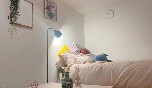 5 min to Kanda Sta/Max 4 Guests/Spacious 2 Rooms & 3 Beds/Easy Tokyo Access