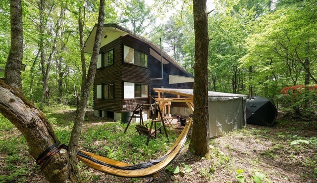 A private villa you can enjoy outdoor activities such as BBQ, bonfires