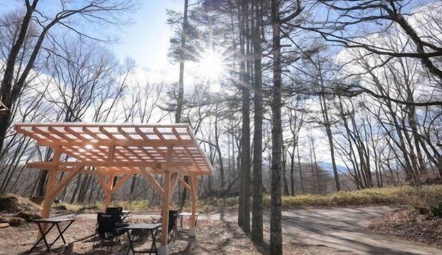 A private villa you can enjoy outdoor activities such as BBQ, bonfires, sauna