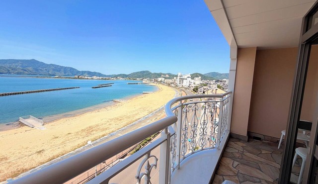 All rooms have ocean views | 5th floor guest rooms/Koba City Fukui