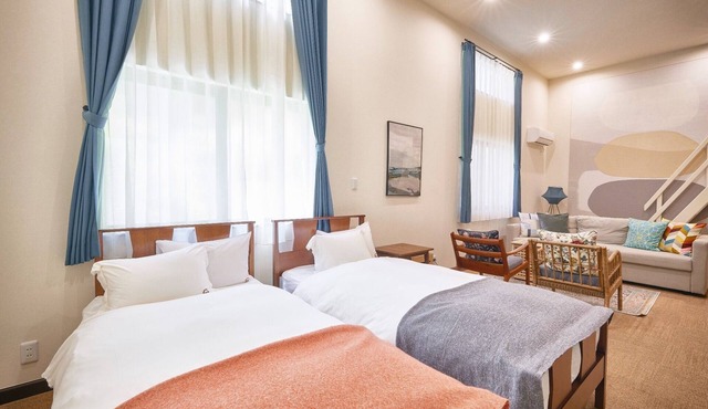 Family room with loft | DONGOLOS | 2 single beds /Fujisawa Kanagawa