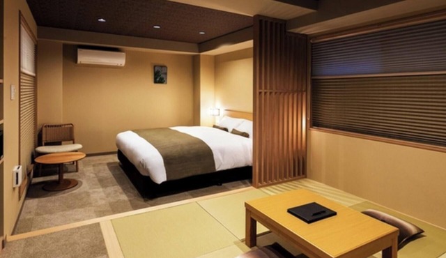 JapaneseWestern style Queen bedroom A for 4 peop/Kyoto City Kyōto