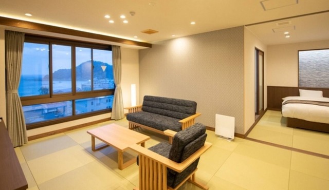 Nonsmoking 4 people Special room with ocean view 6th and 7th floors Spring seasonal banquet/Kyotango Kyōto