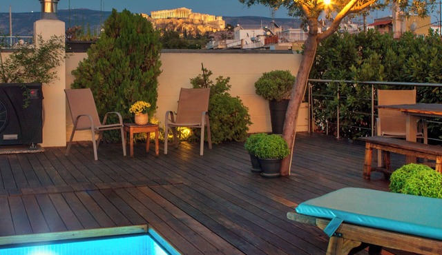 Penthouse/Heated Pool/for Large Groups/AcropolisView/Ideal Location/Host Present in Athens