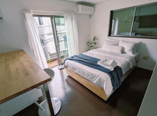 Private room with mini-kitchen, gym, patio