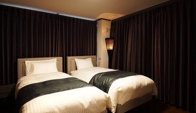 SakuraPiso Twin Bedroom Non-Smoking Standard No. 202 A stay-cation hotel in the center of Kagoshima City, ideal for business and sightseeing. in 鹿児島市