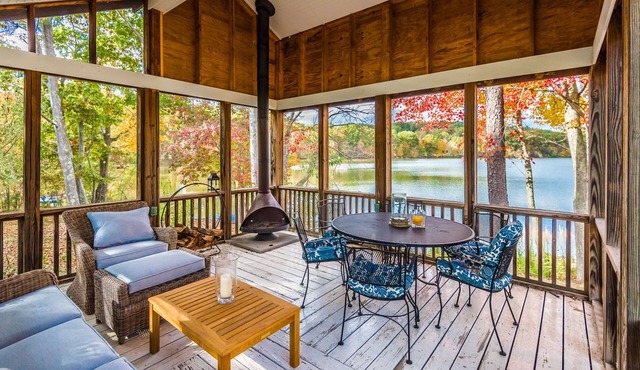 Serene Lakefront Escape - Private Dock & Screened Gazebo in Copake