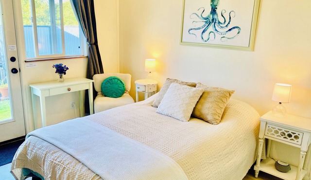 Starlight Studio in Arcata with Kitchenette, fenced yard, WIFI, & full bathroom in Arcata