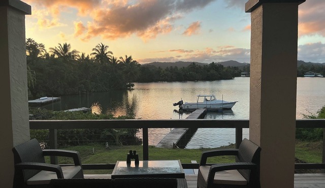 The Harbour House. 3-bedroom waterfront villa in enchanting Pacific Harbour in Pacific Harbour