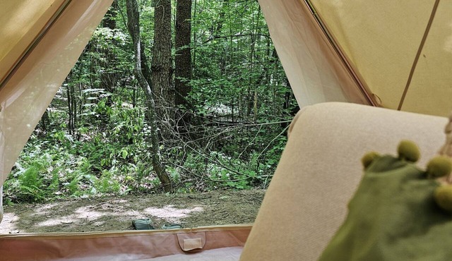 Whisper "Hollar" | Secluded Luxe Glamping Retreat in Turtletown