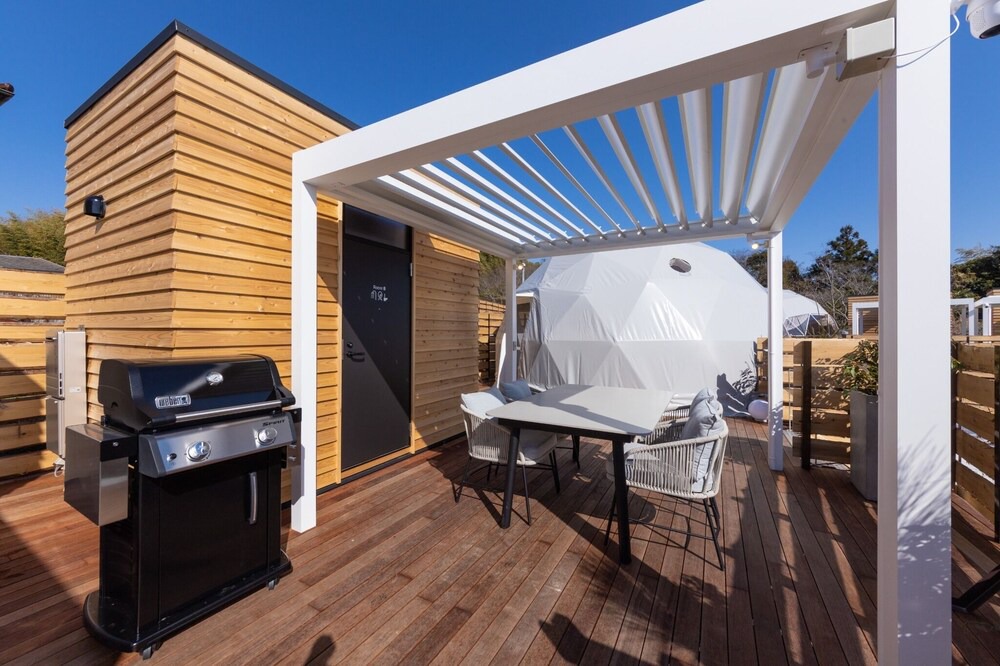 Nishi Ward Cabin | glamping dome / Hamamatsu Shizuoka