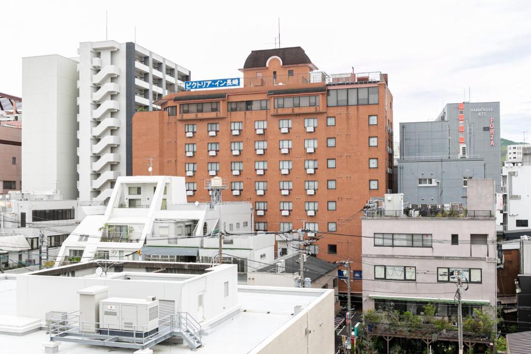 Photo of Buildings in Nagasaki Chinatown