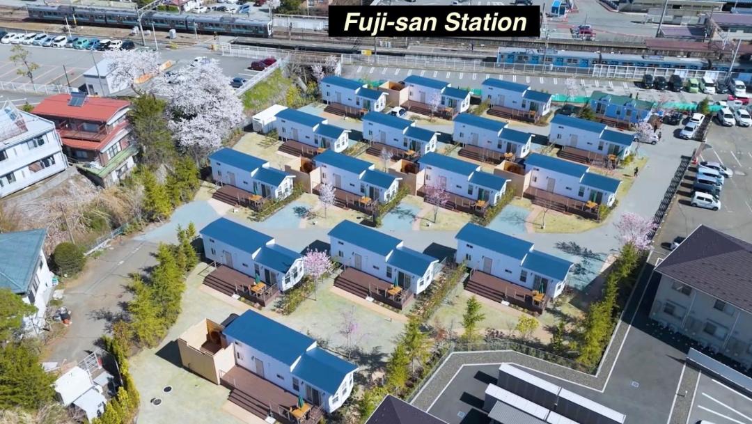 Photo of Buildings in Fujiyoshida