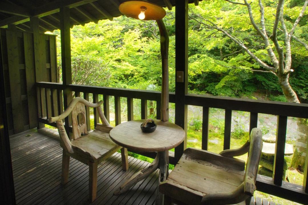 Photo of Patio Balcony in Kurokawa Onsen