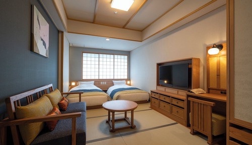 Deluxe Twin Room, 2 Twin Beds, Non Smoking (with shower only, no bathtub)