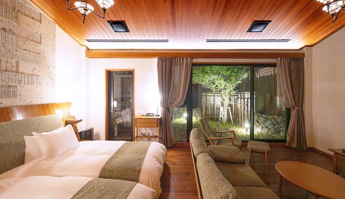 ANNEX SUITE - Western-style Room with Semi-Open-Air Bath [Uguisuiro]-Non-smoking