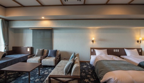 Quadruple Room C with Open-Air Bath, Non Smoking
