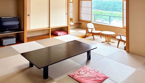 Superior Japanese-Style Room with 12 Tatami Mats - Indoor Bath - New Building - Non-Smoking