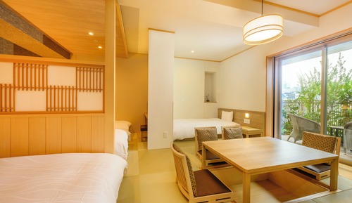Japanese-style deluxe room (4 beds) - Non-Smoking