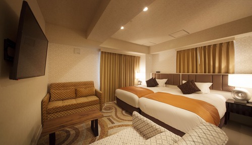 Comfort Twin Room -Non Smoking (2 Semi-double Bed) - Annex - Sofa bed is from 3rd Adult