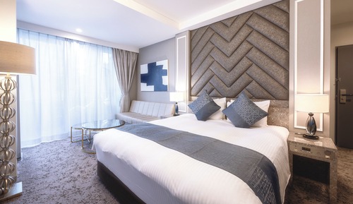 Executive King Room with Balcony - Non-Smoking - Annex, extra bed from 3rd adult