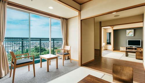 Japanese Style Room (6+6-tatami-mat)(Non Smoking)