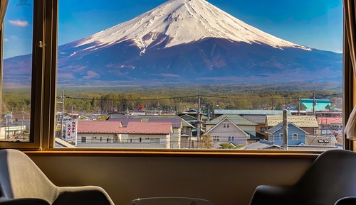 Standard Twin Room - Top Floor, Mt. Fuji View