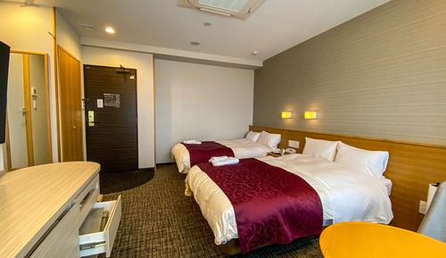 Deluxe Twin Room - Mountain View with Terrace (25.64sqm)