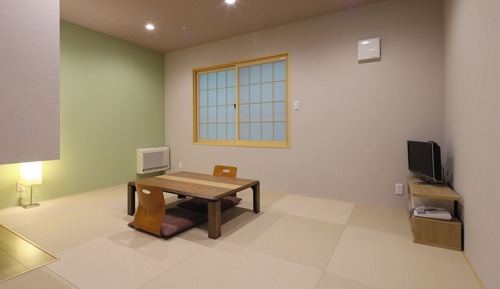 Japanese-style room with shared bathroom
