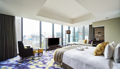 Corner King Room, Non Smoking, Corner, City View