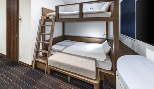 Bunk bed room - 4 adults, Non-Smoking