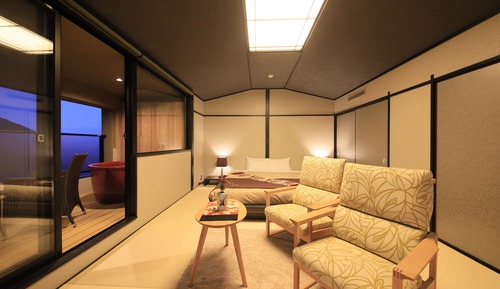 [Main Building] Double Room with Open Air Bath, Summer Limited Dinner Included, Non Smoking