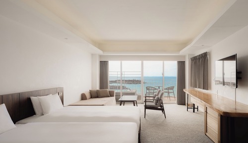 Standard Twin Room, Hot Tub, Ocean View (40SQM)