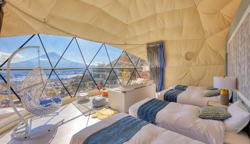 Luxury Tent, Mountain View