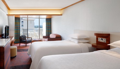 Room, 2 Twin Beds, Balcony, Tower(Partial Twin Room)