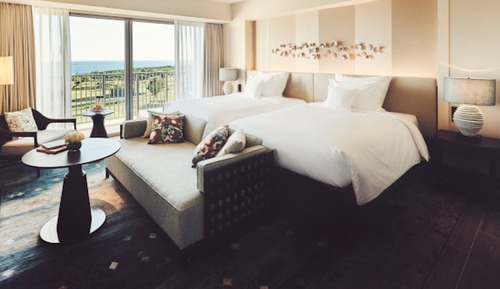 Club Room, 2 Twin Beds, Ocean View (High Floor)