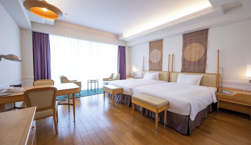 Japanese Garden Luxury Suite, Non Smoking, 2F [ 2 single beds and 4 Japanese futons]