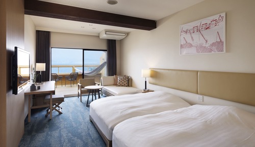 Twin Ocean View - Nagi Hotel, Renovated