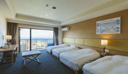 Twin Ocean View - Kaze Hotel, Renovated