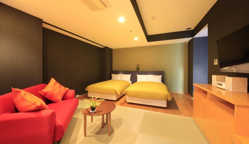 Japanese-Western Twin Room with Private Bathroom - 2nd Floor