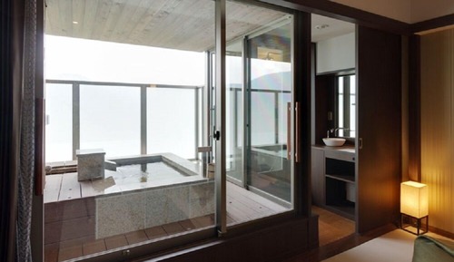 Main Building,Premier Deluxe Japanese Western Room with Private Open Air Bath, Non-Smoking