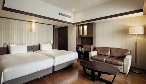 Main Building, Premier Twin Room with Private Open Air Bath, Non-Smoking