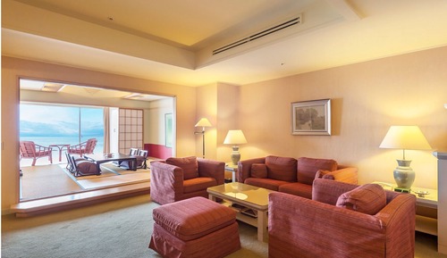 Japanese-style Room, Balcony, Ocean View