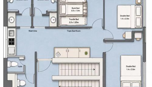 Three-Bedroom Suite