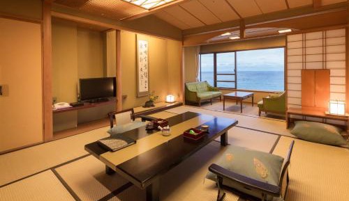 Japanese-Style Deluxe Room with Ocean View - Non-Smoking