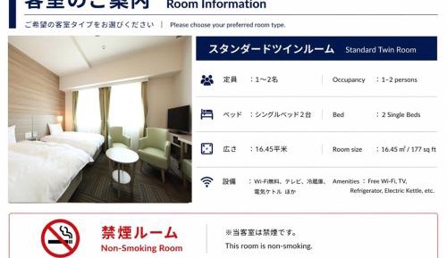 Twin Room - Non-Smoking