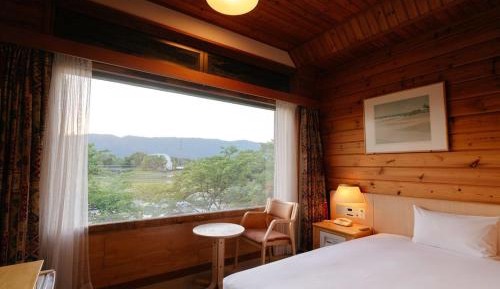 Economy Twin Room with Mountain View