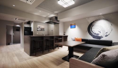 1 Bedroom Japanese Suite with Washing Machine and 10㎡ Balcony