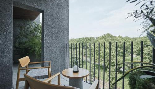 Suite with Balcony and Park View